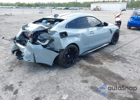 2022 BMW M4 Competition xDrive из США, поврежденный, VIN WBS43AZ04NCK16515